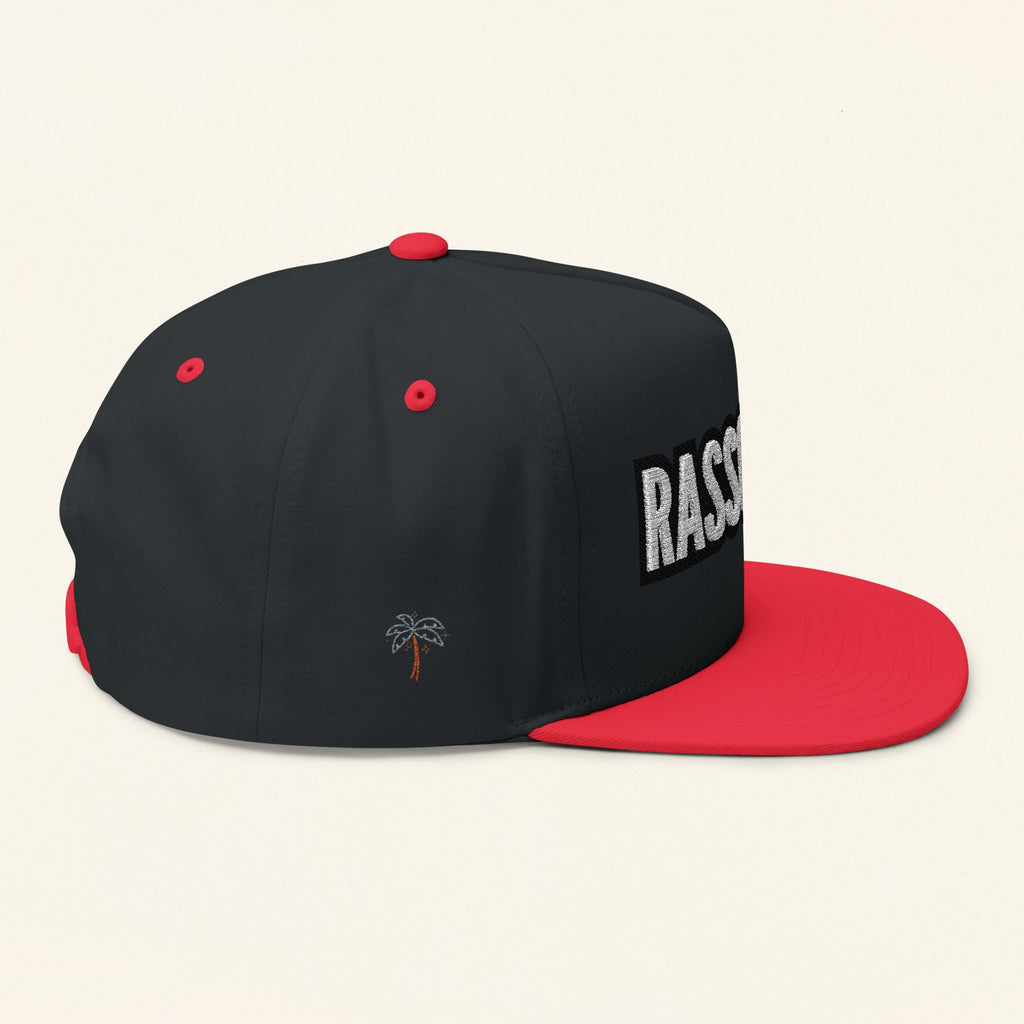 Rassclatt - Flat Bill Snapback, Festival Gear, Summer Vibes, Unique Gift for Music Lovers, Trendy Hat for Parties - Irie Blues Boutique