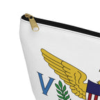 US Virgin Islands Accessory Pouch with T-Bottom