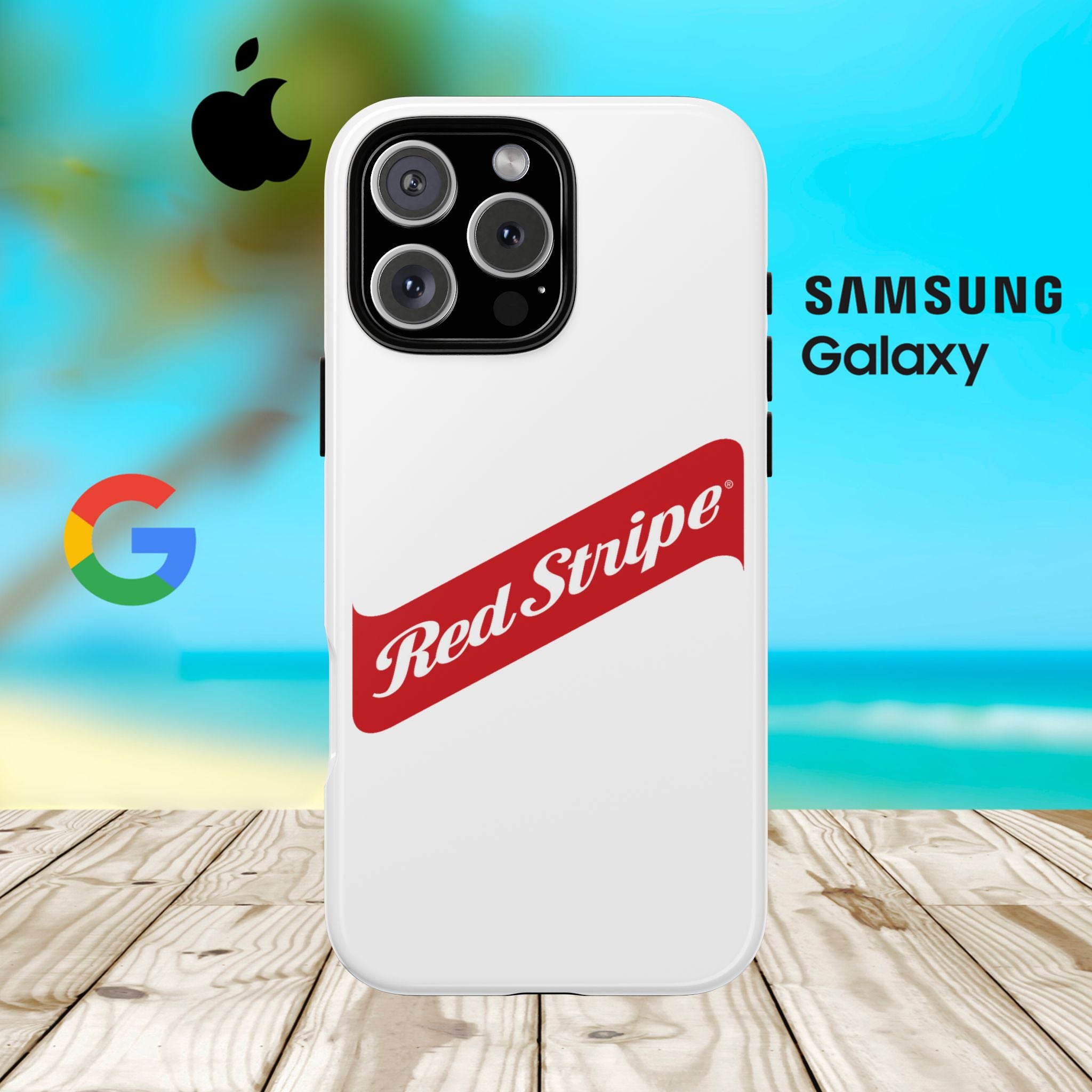 Jamaican Red Stripe Beer Logo Tough Case - Irie Blues Boutique
