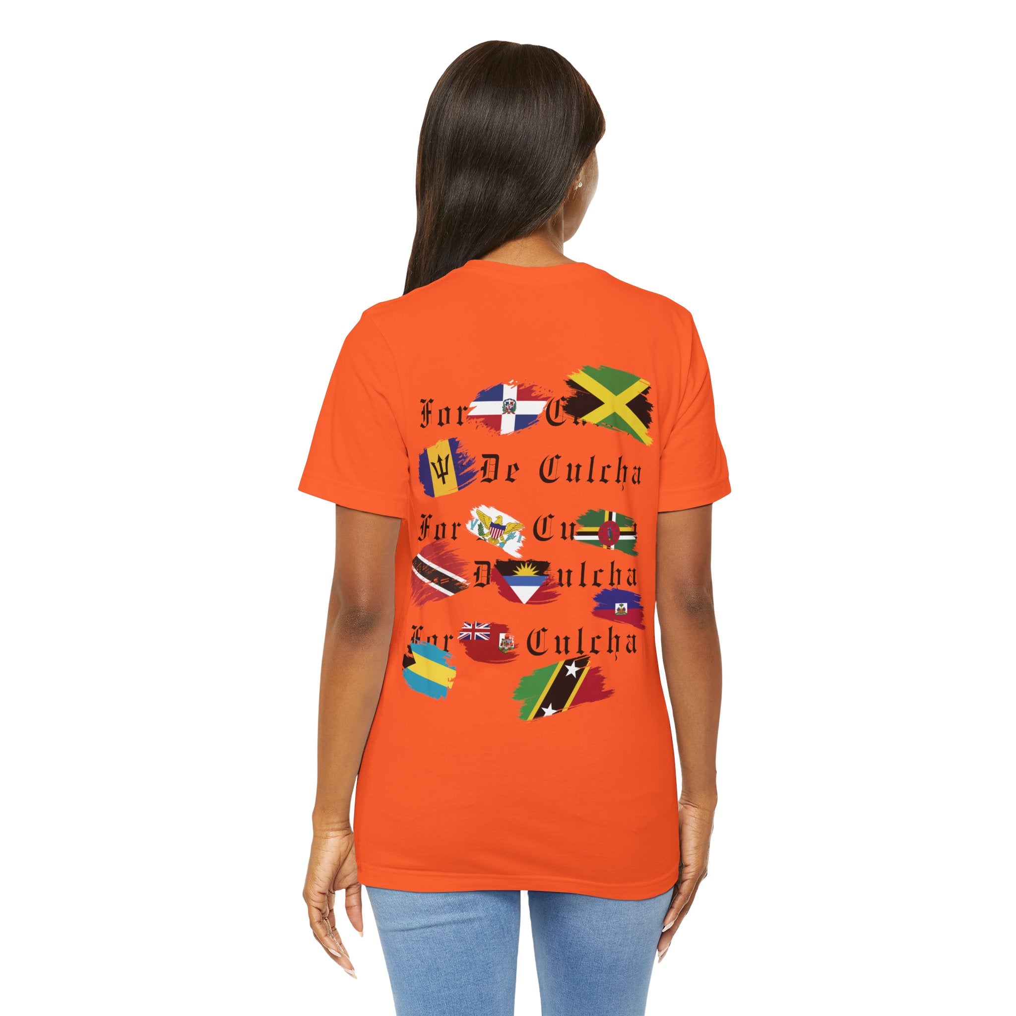 For The Culture Caribbean Flags Unisex T-Shirt - Irie Blues Boutique