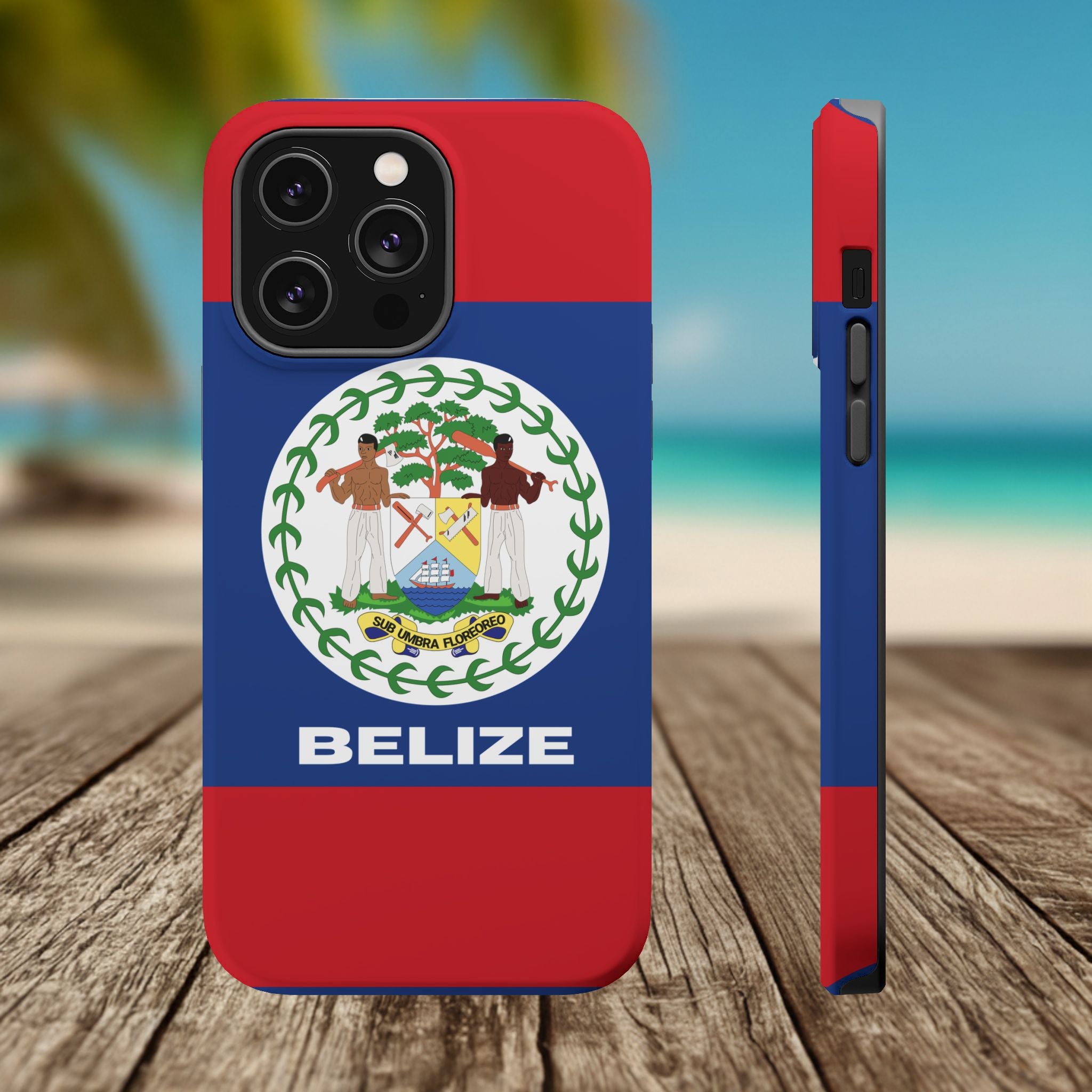 Belize Flag Magnetic Case - Irie Blues Boutique
