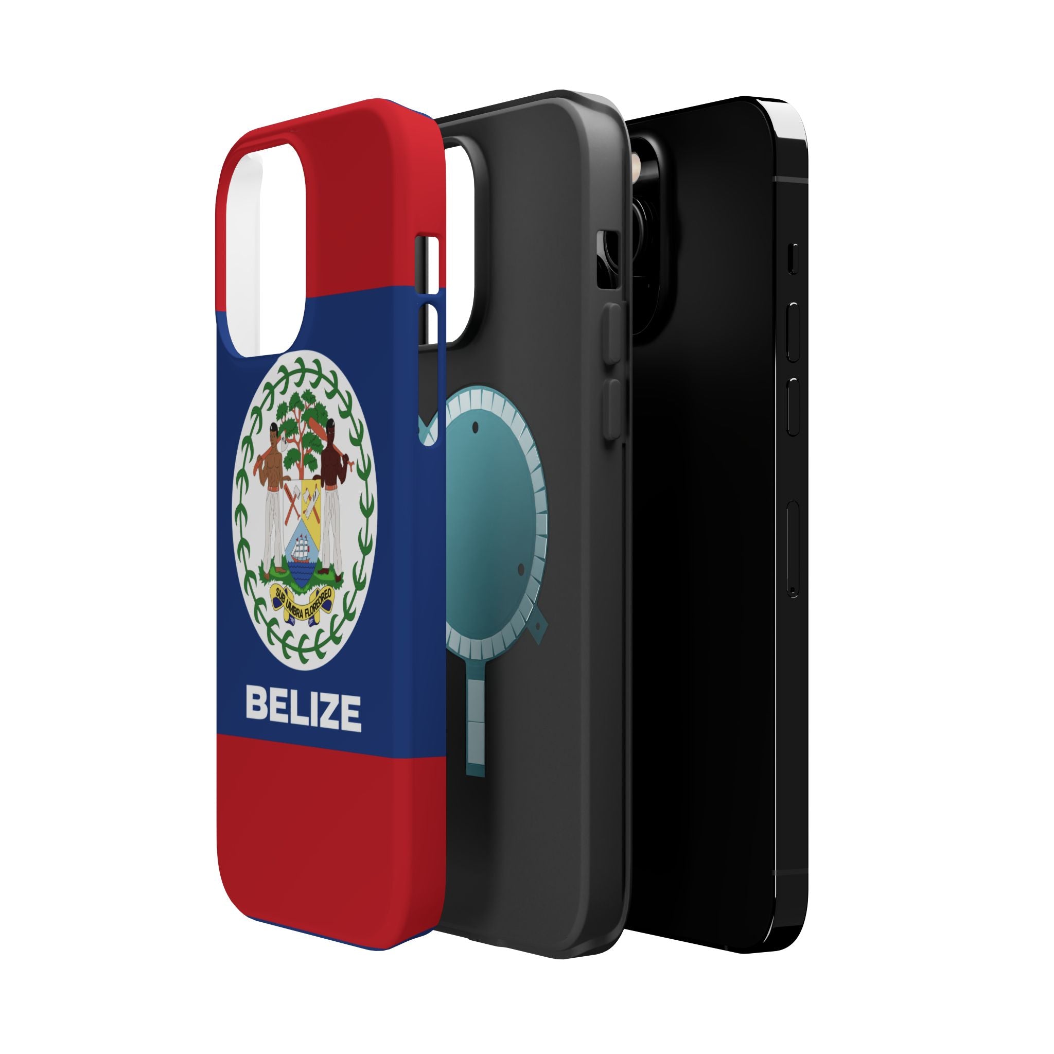 Belize Flag Magnetic Case - Irie Blues Boutique