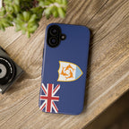Anguilla Flag Tough Phone Case