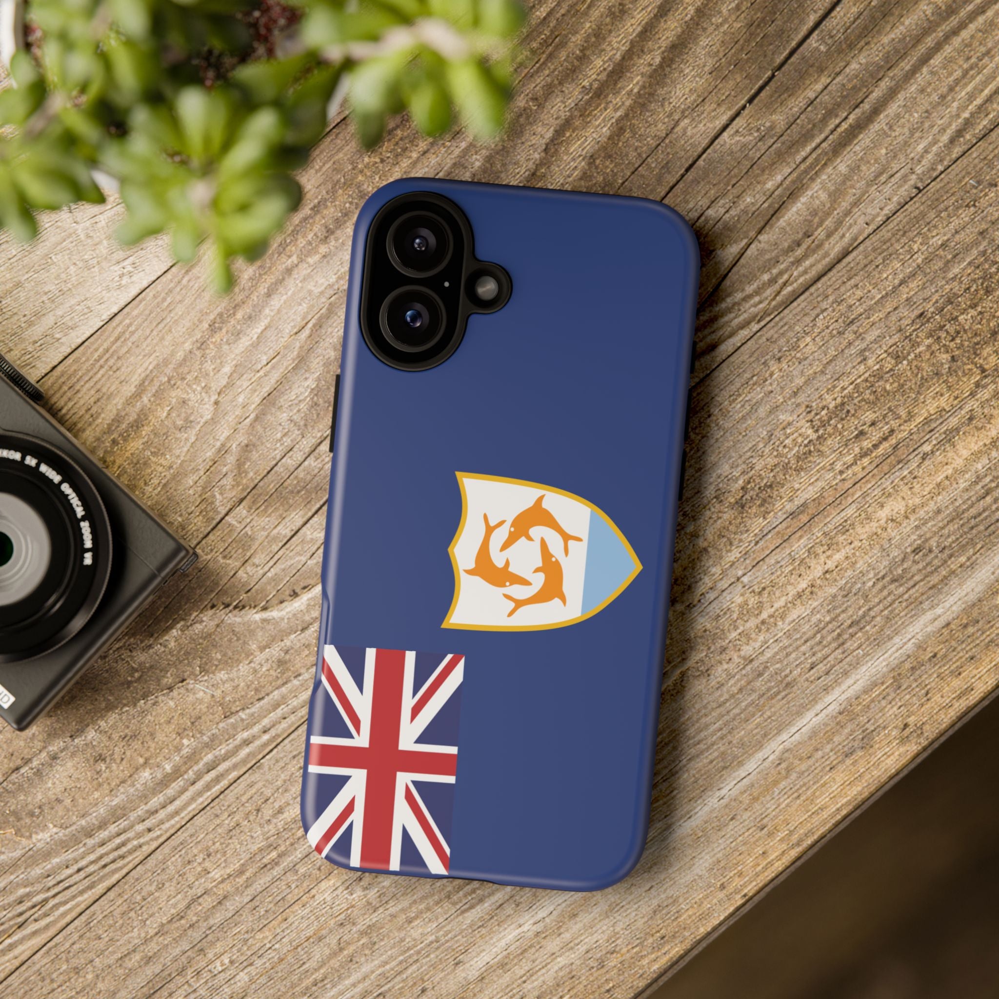 Anguilla Flag Tough Phone Case