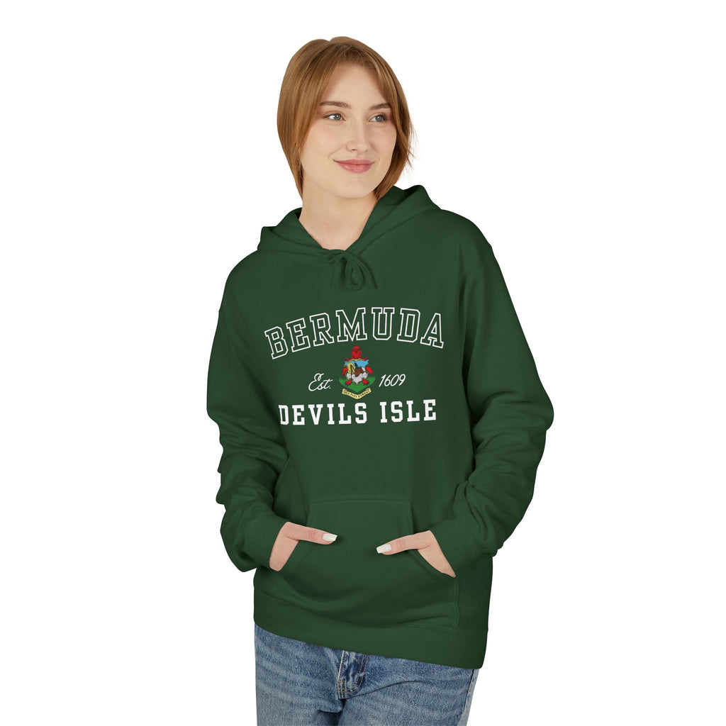 Bermuda Devils Isle Unisex Hoodie - Irie Blues Boutique