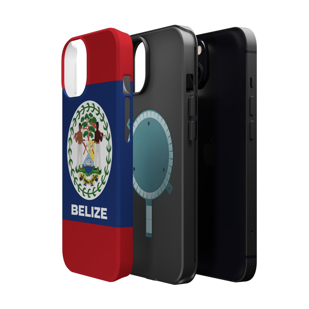 Belize Flag Magnetic Case - Irie Blues Boutique