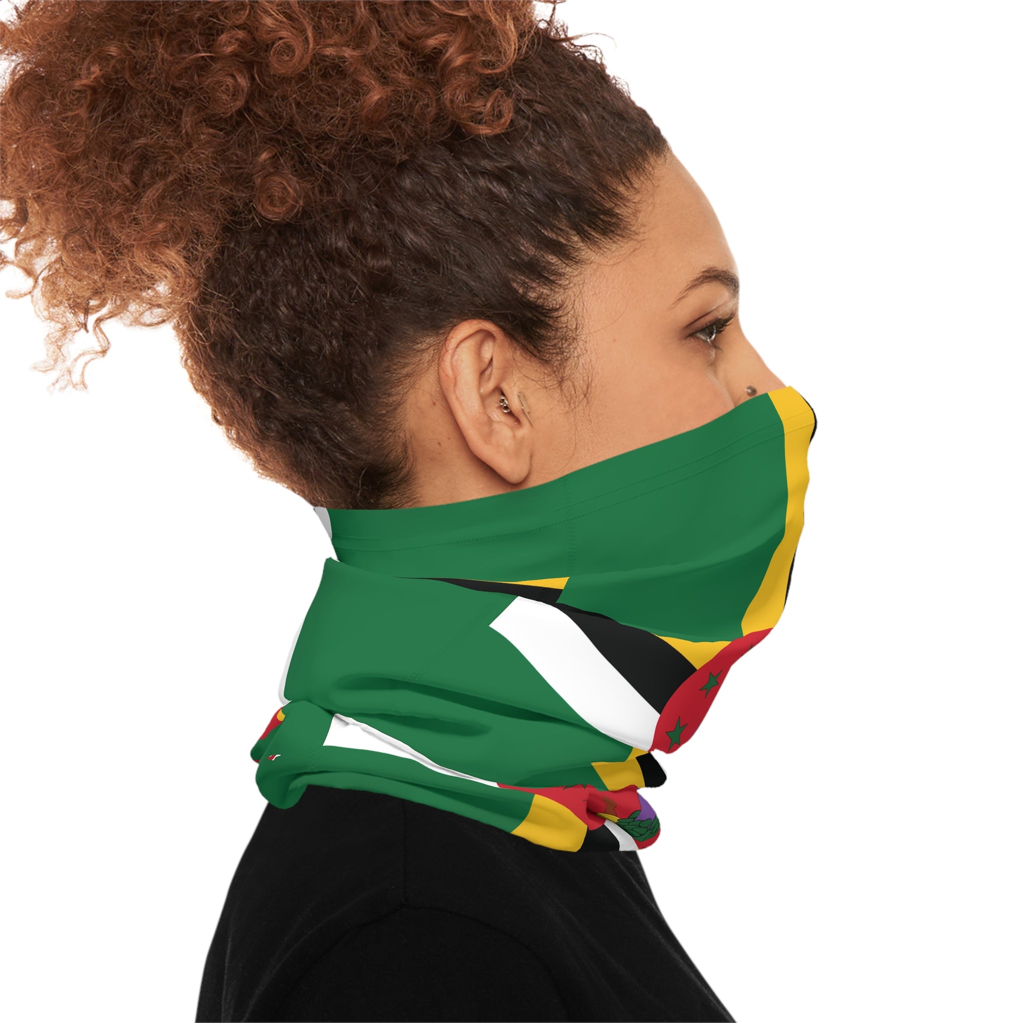 Dominica Neck Gaiter Carnival Mask - Irie Blues Boutique