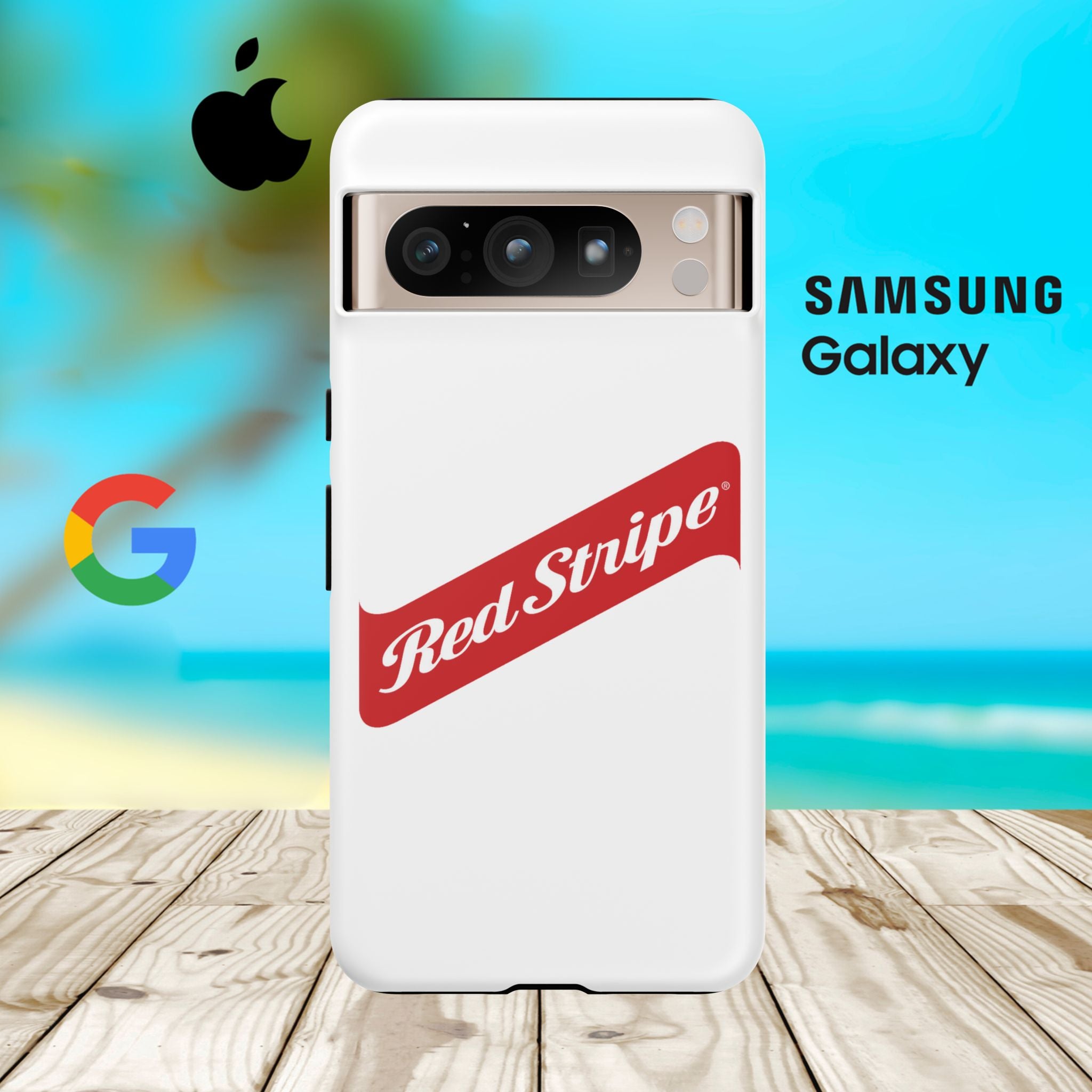 Jamaican Red Stripe Beer Logo Tough Case - Irie Blues Boutique