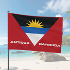 Antigua and Barbuda Flag Wall Art - Irie Blues Boutique