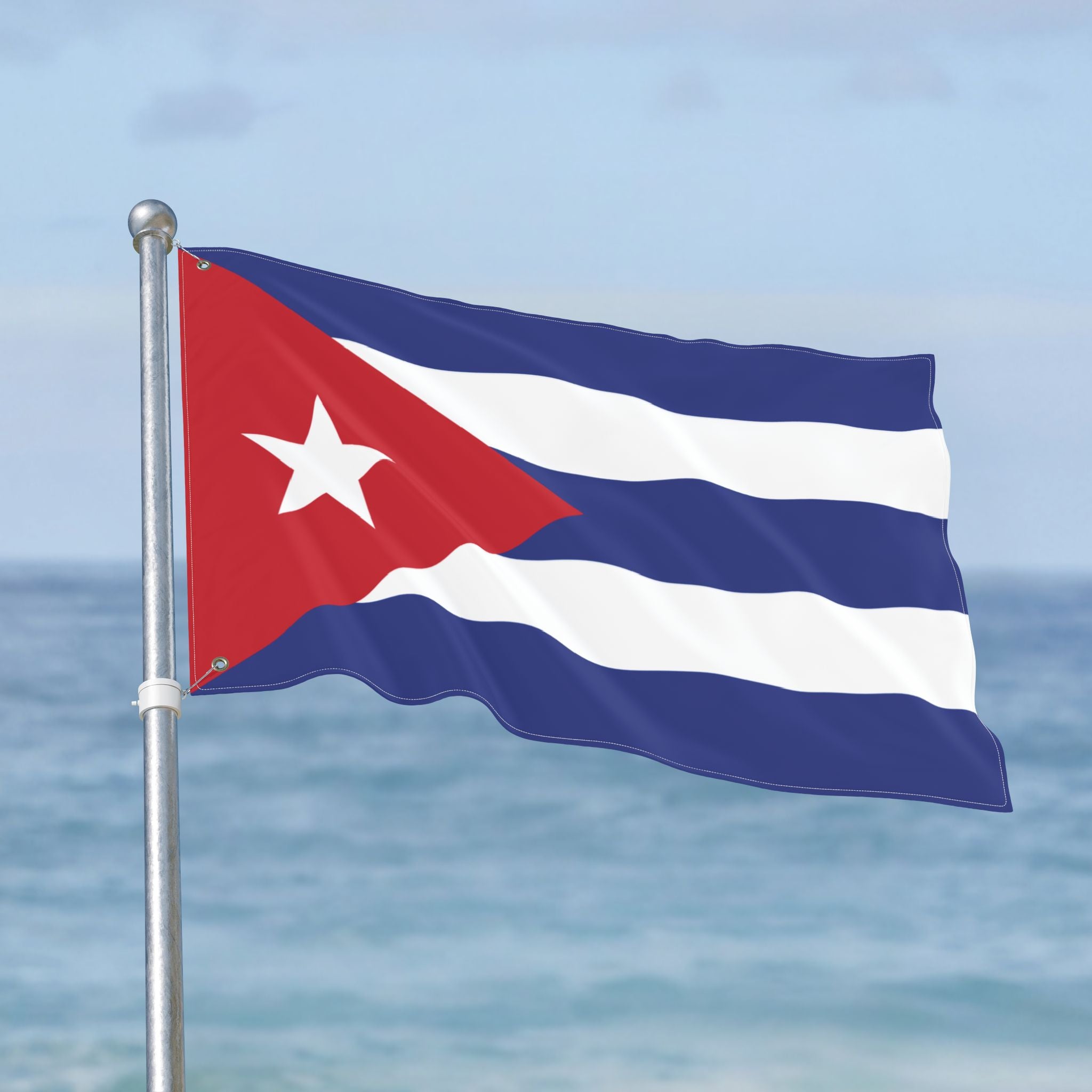 Cuba Flag Double Sided Flag
