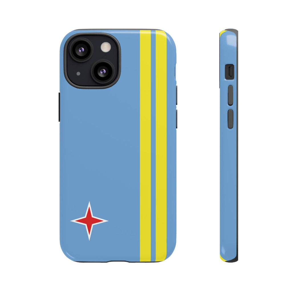 Aruba Flag Tough Phone Case - Irie Blues Boutique