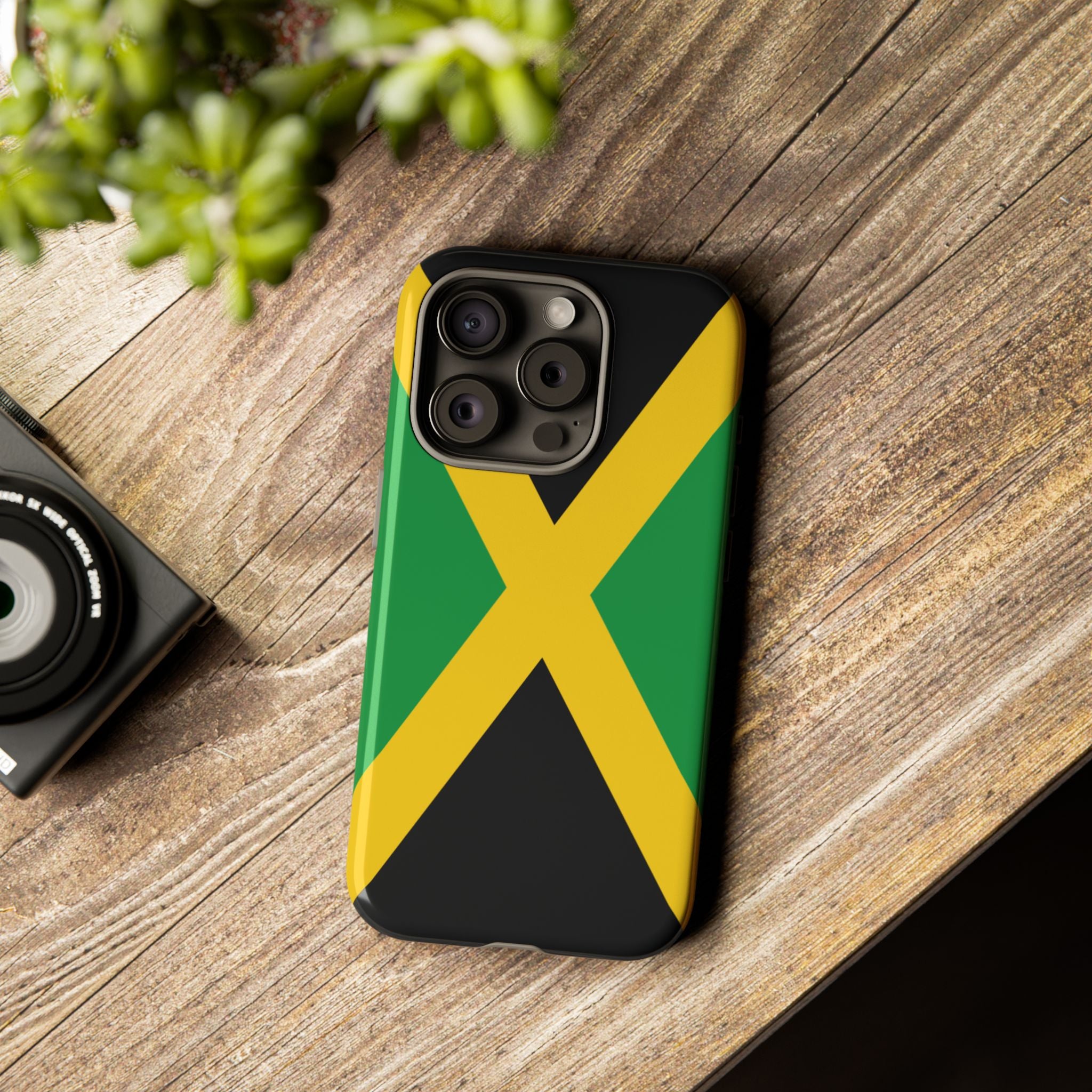 Jamaica Flag Tough Phone Case