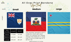 Antigua & Barbuda Flag Bandana