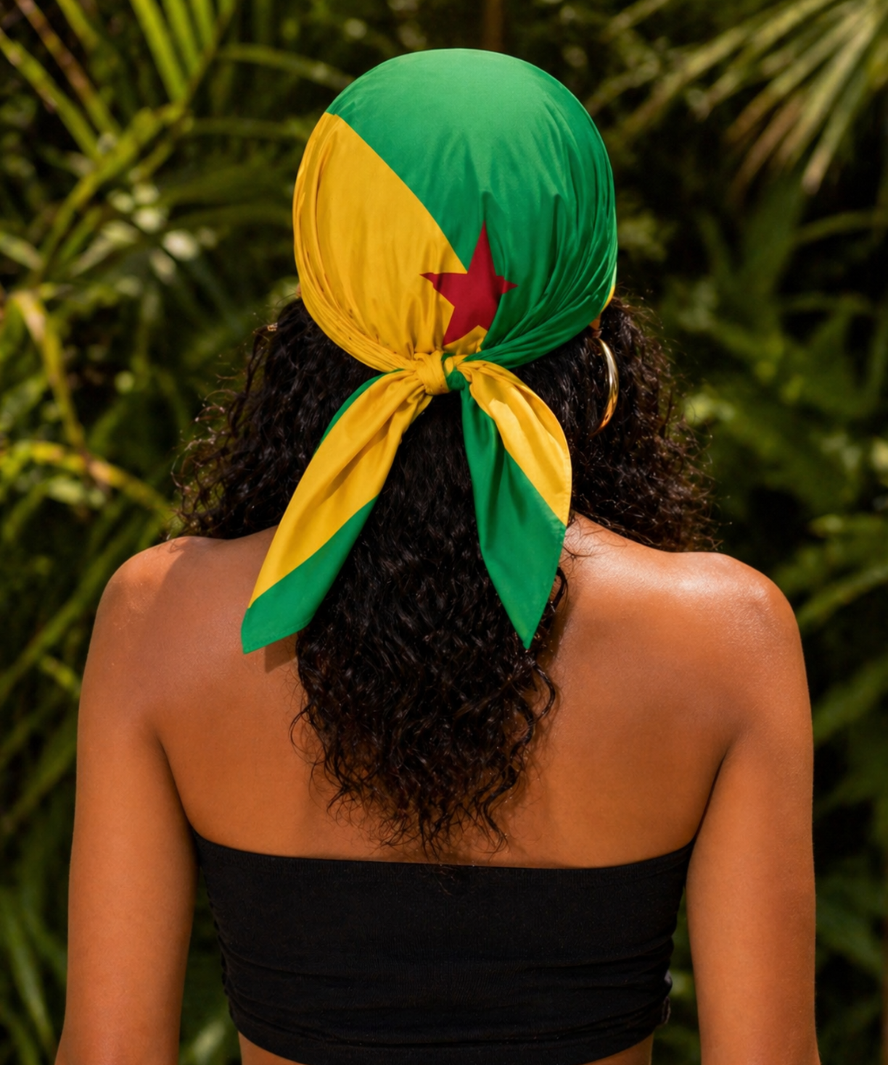 French Guiana Flag Bandana