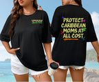 Protect Caribbean Moms Gift Unisex T-Shirt - Irie Blues Boutique
