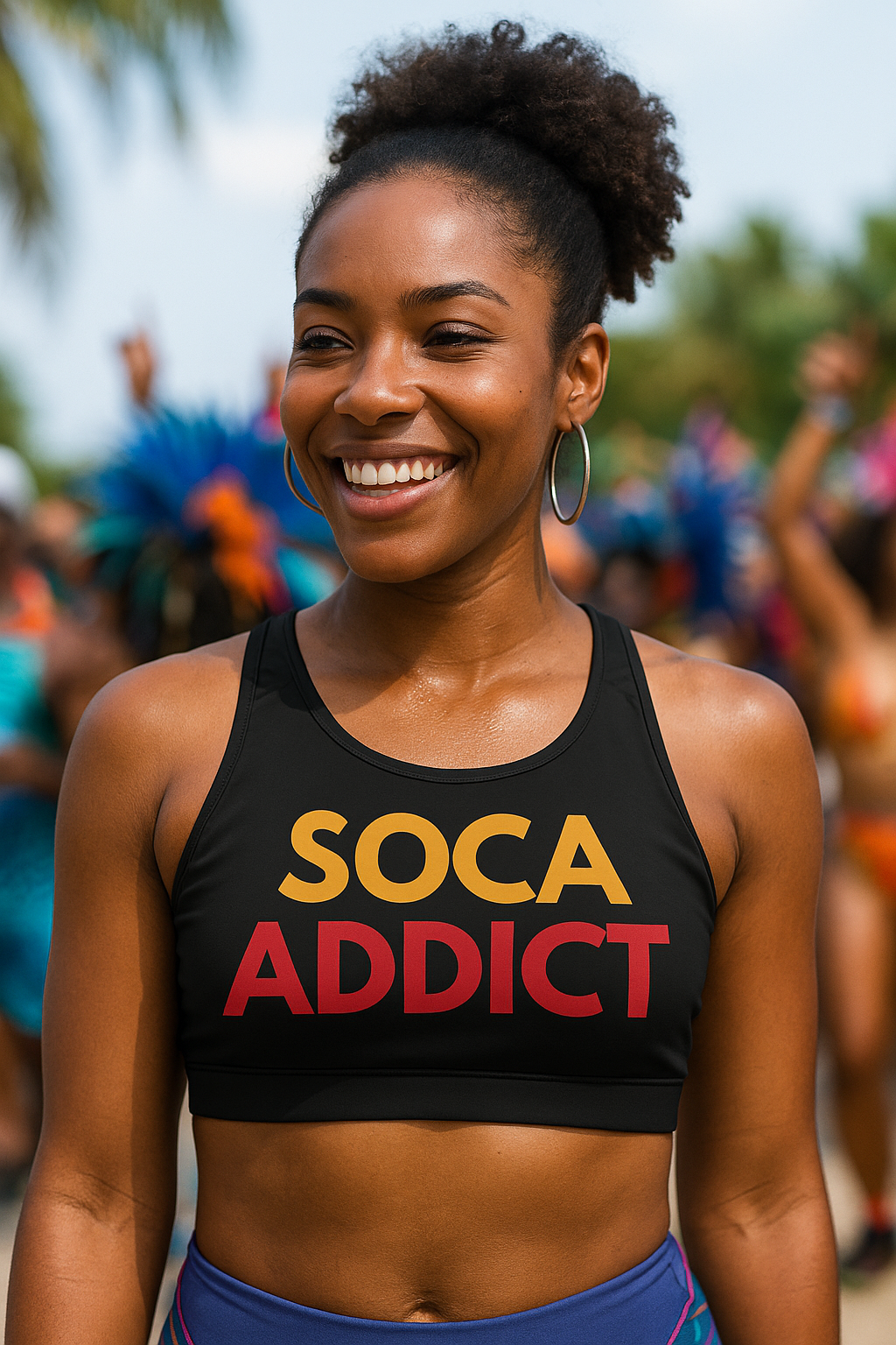 Soca Addict Sports Bra