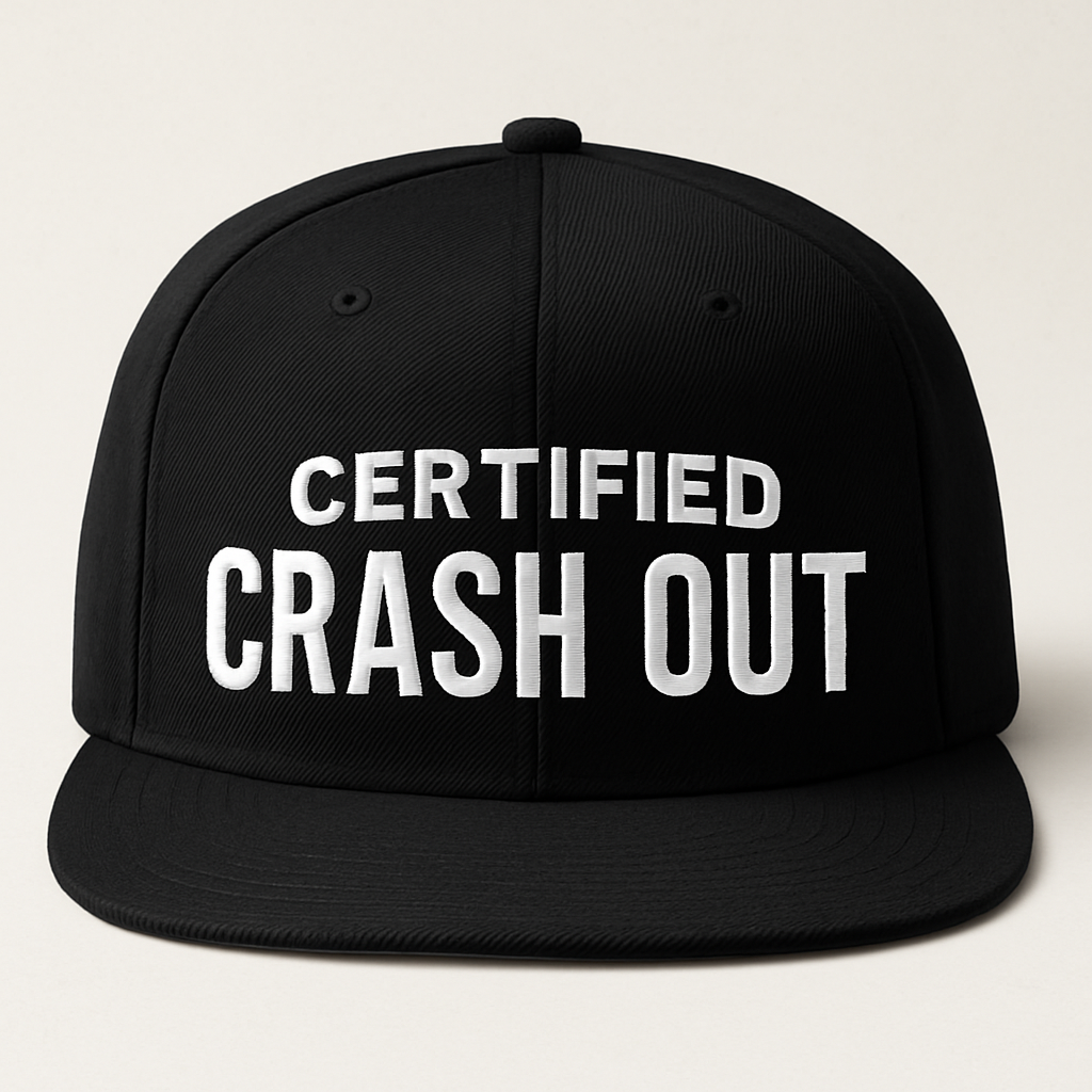 Certified Crash Out Snapback Cap - Irie Blues Boutique