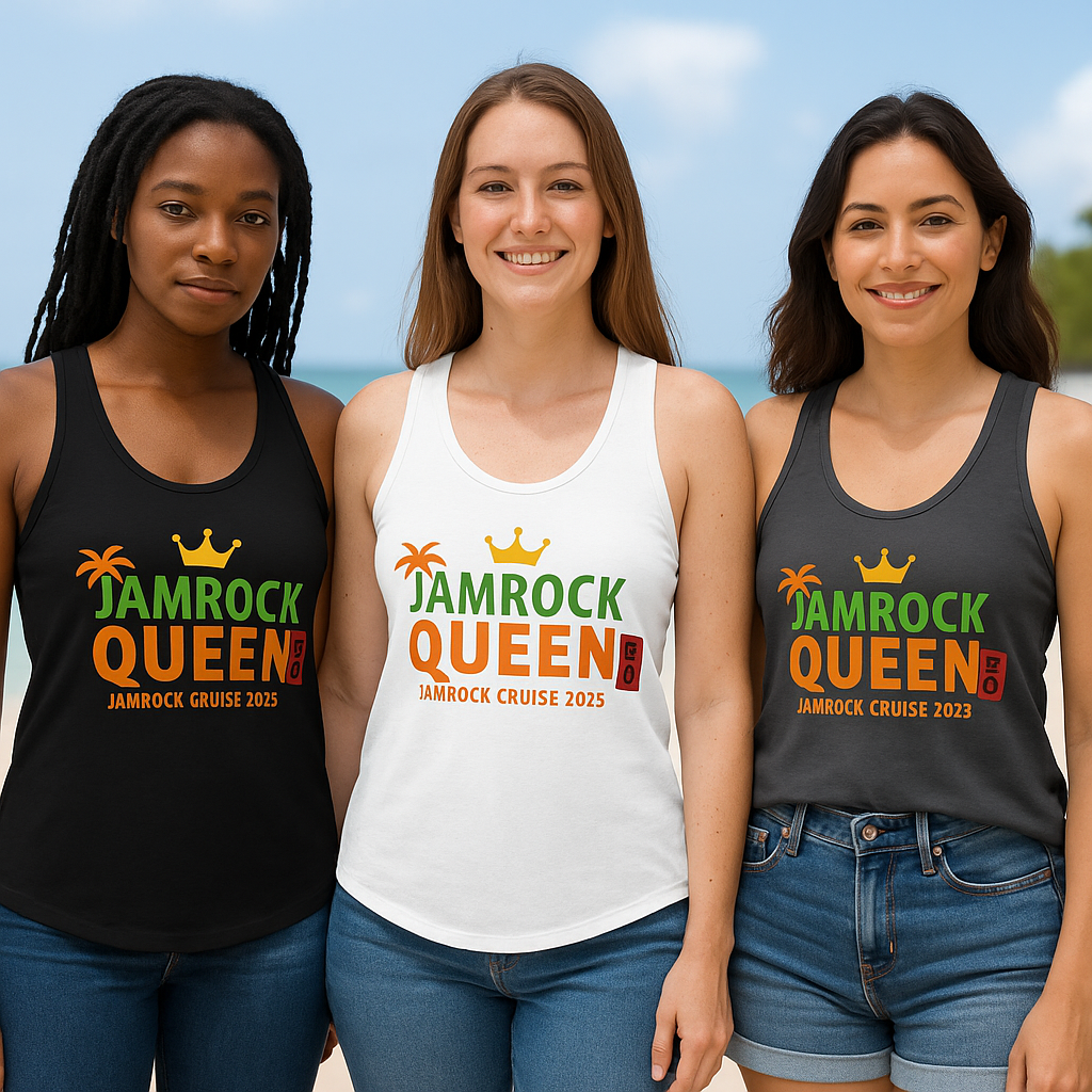 Jamrock Queen Racerback Tank