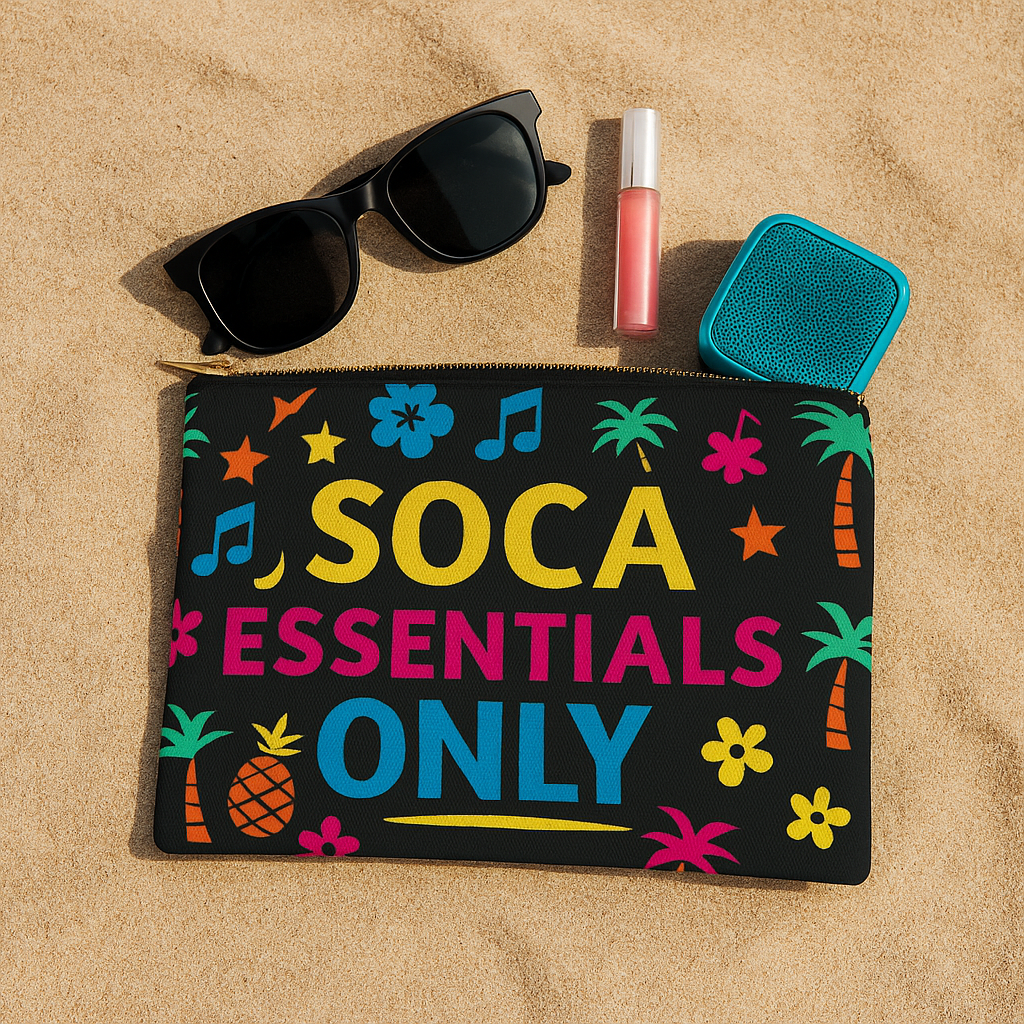 Soca Essentials Only Pouch - Irie Blues Boutique