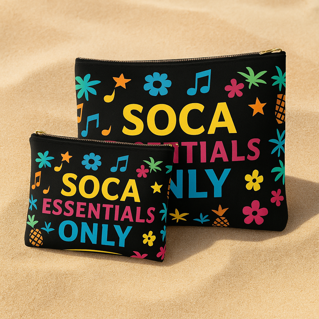 Soca Essentials Only Pouch - Irie Blues Boutique