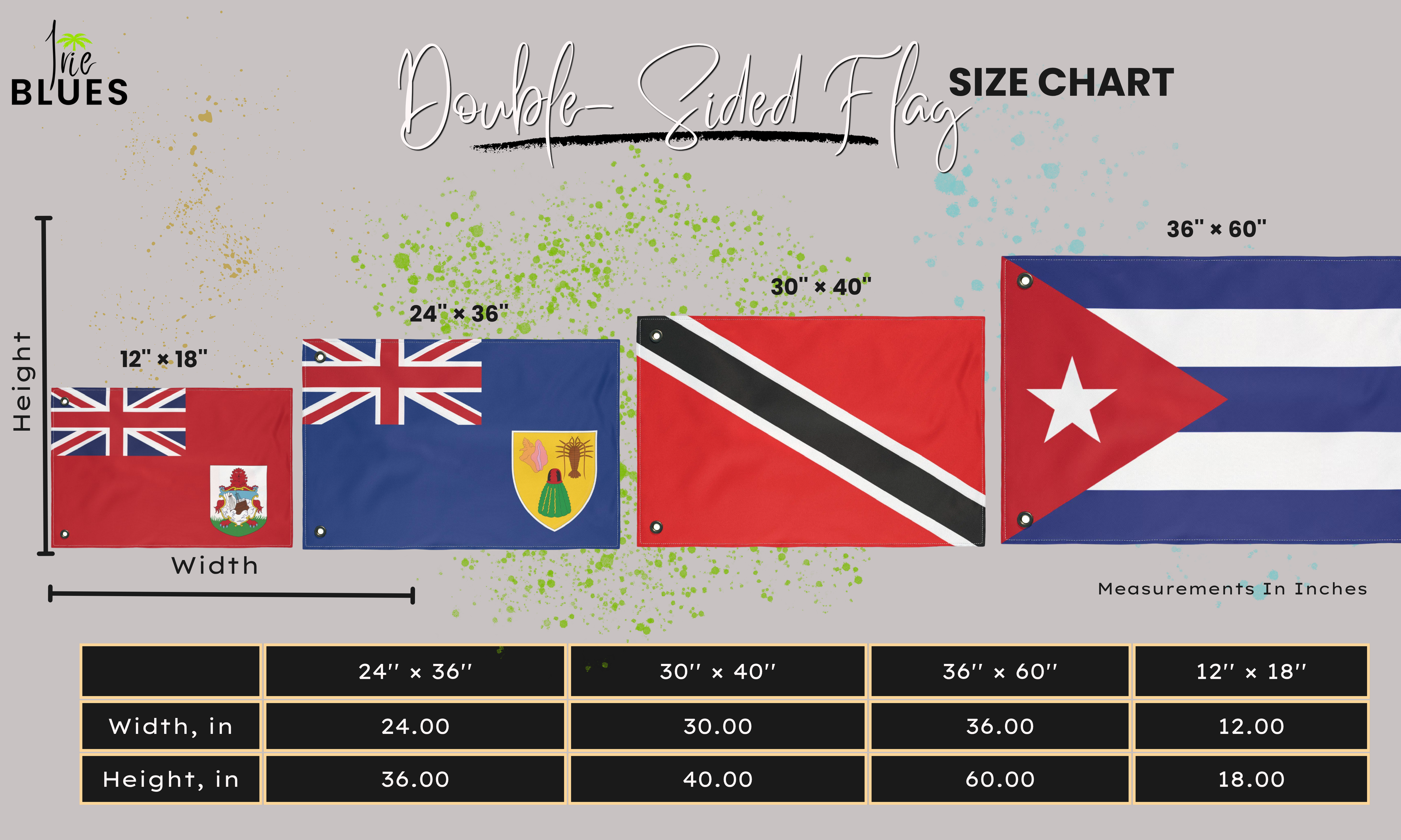 Bermuda Flag Double Sided Flag