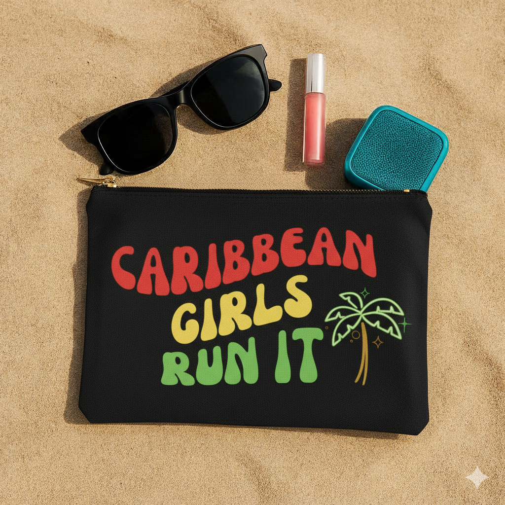 Caribbean Girls Run It Pouch