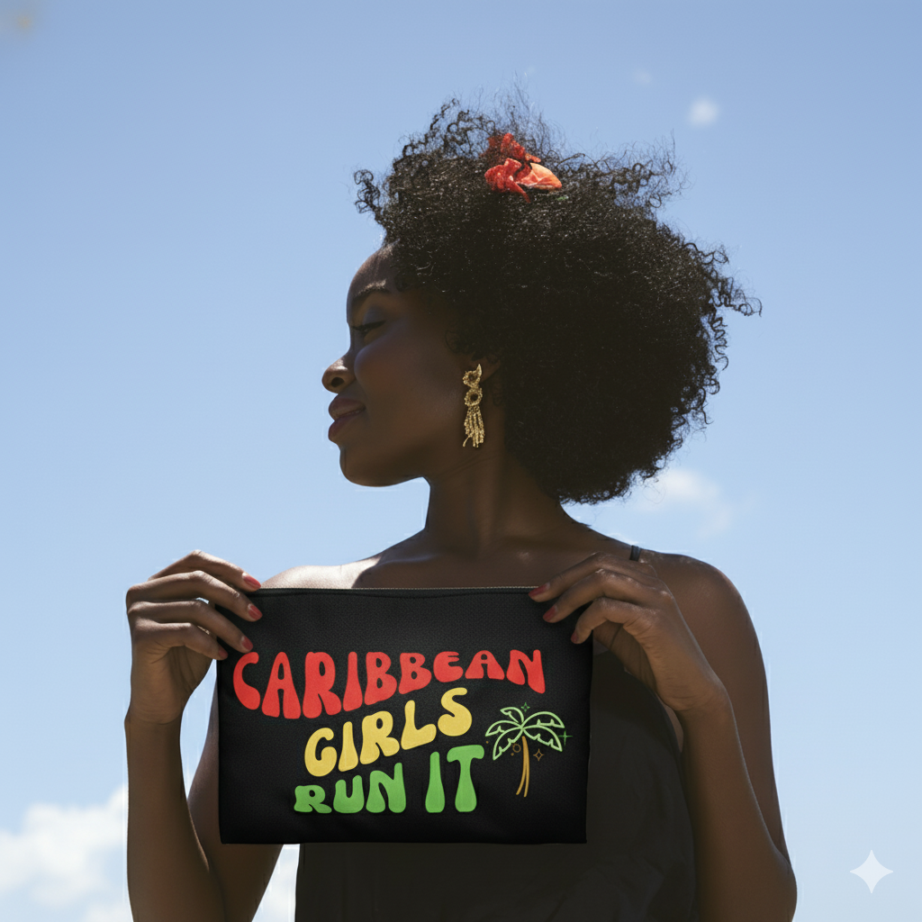 Caribbean Girls Run It Pouch