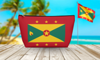 Grenada Flag Accessory Bag - Irie Blues Boutique
