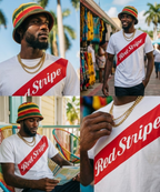 Red Stripe Beer Logo Unisex T-Shirt