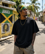 Jamaica Flag Paisley Print Bandana