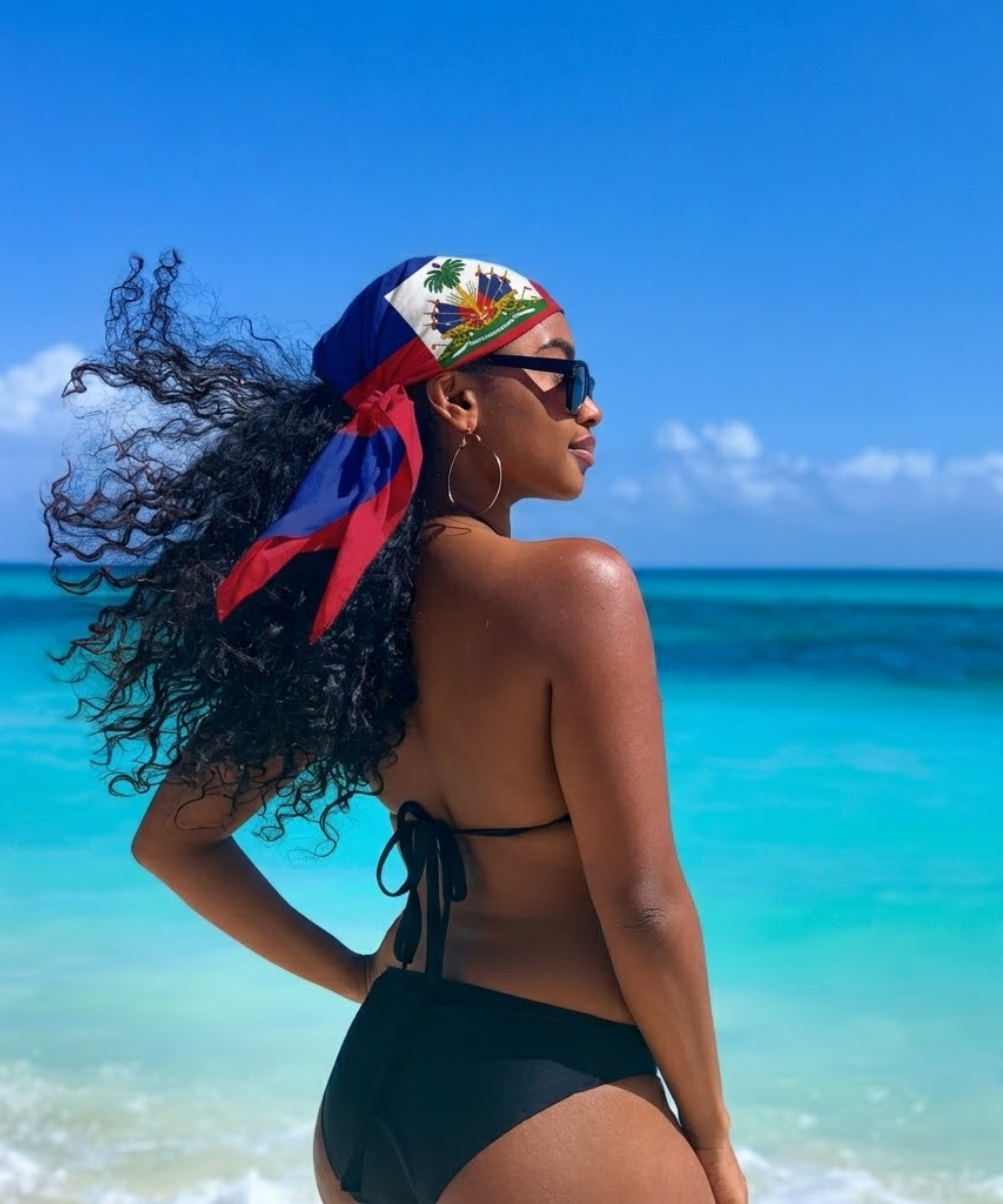 Haiti Flag Bandana