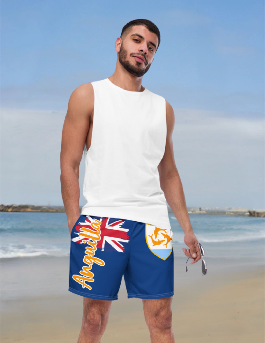 Anguilla Recycled Swim Trunks - Irie Blues Boutique