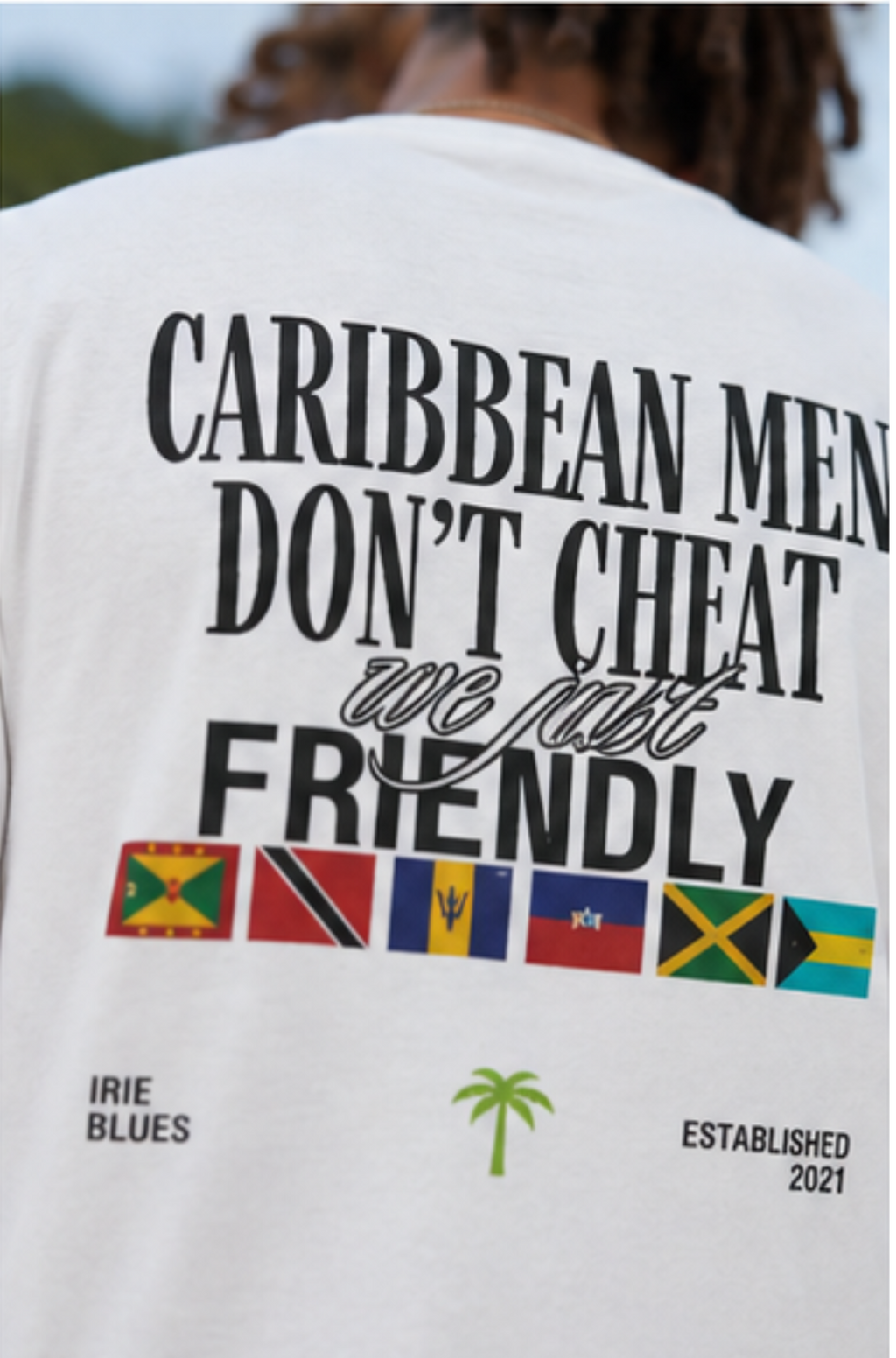 Caribbean Men Don't Cheat Friendly T-Shirt