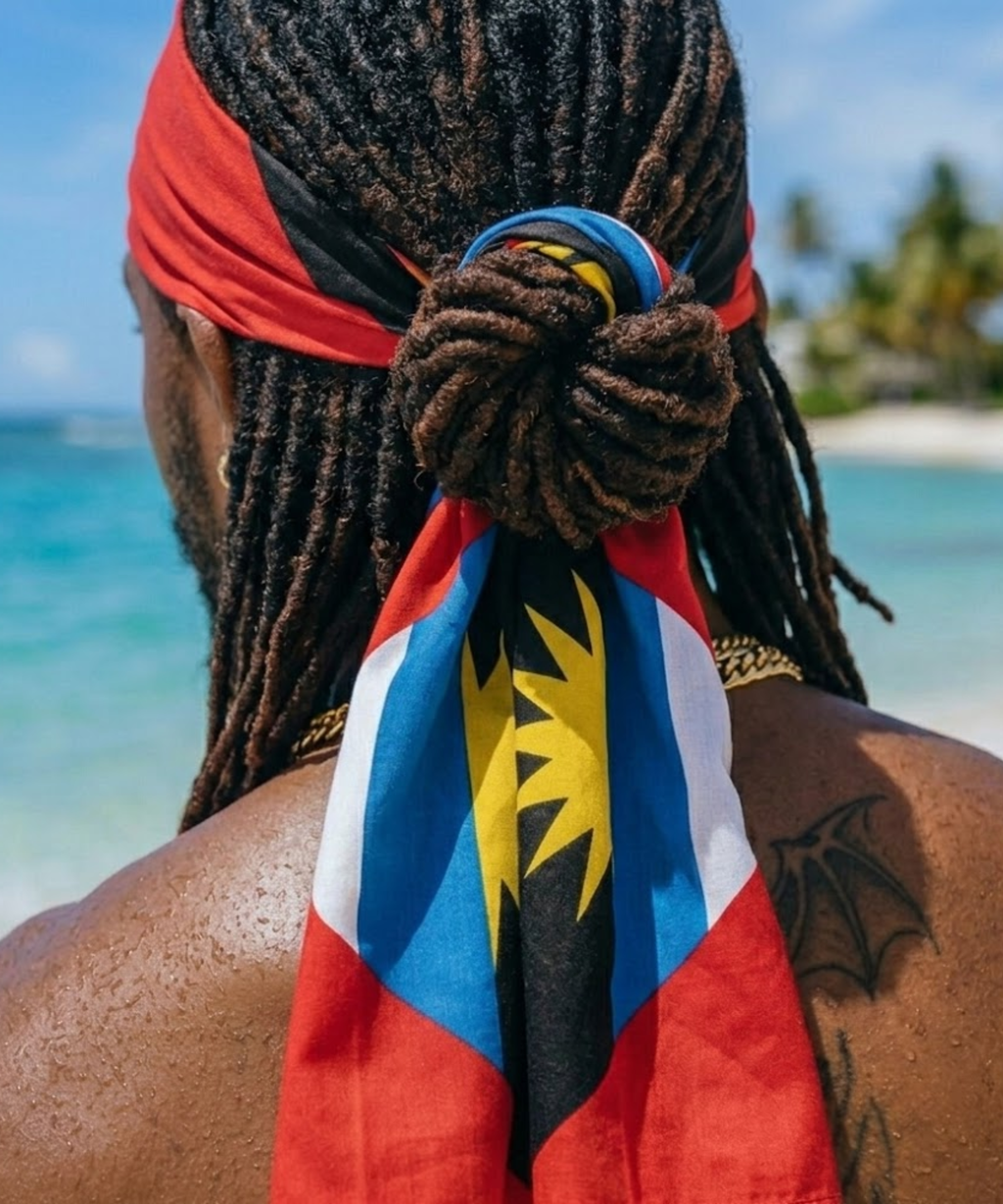 Antigua & Barbuda Flag Bandana