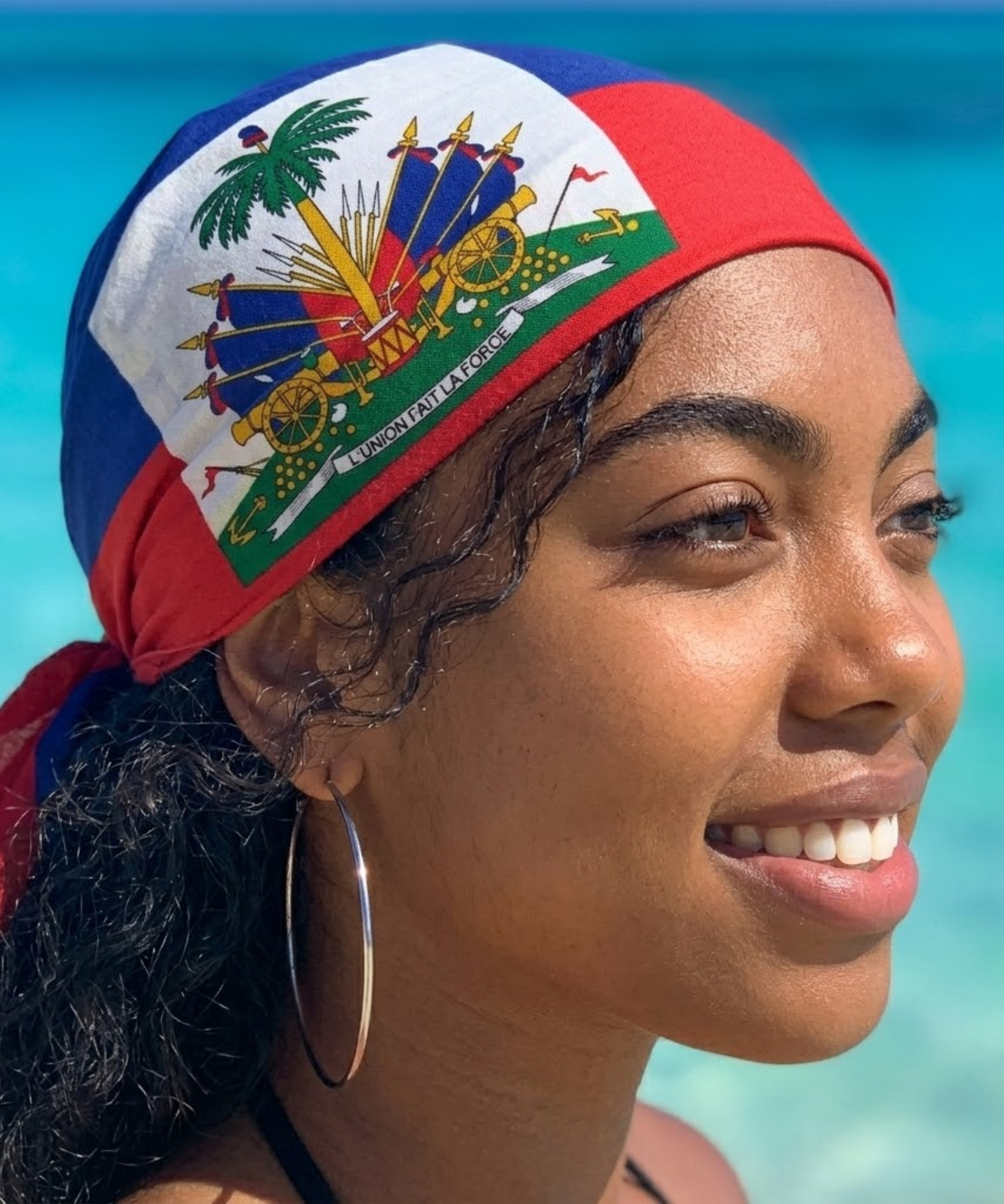 Haiti Flag Bandana