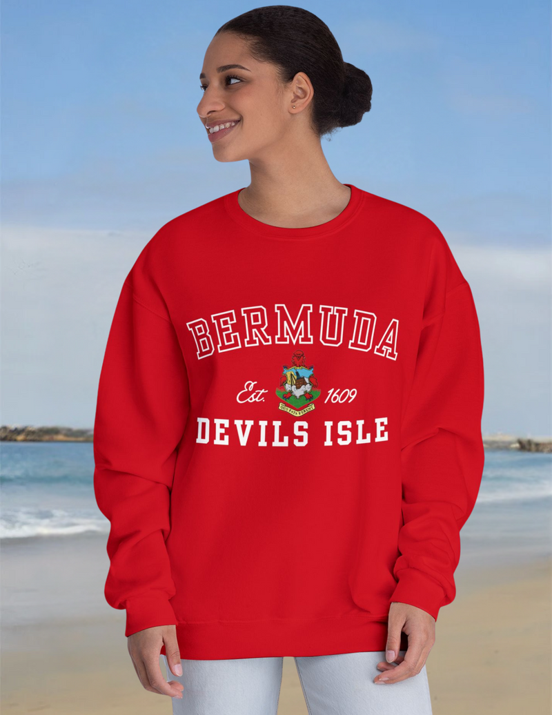 Bermuda Devils Isle Unisex Sweatshirt - Irie Blues Boutique