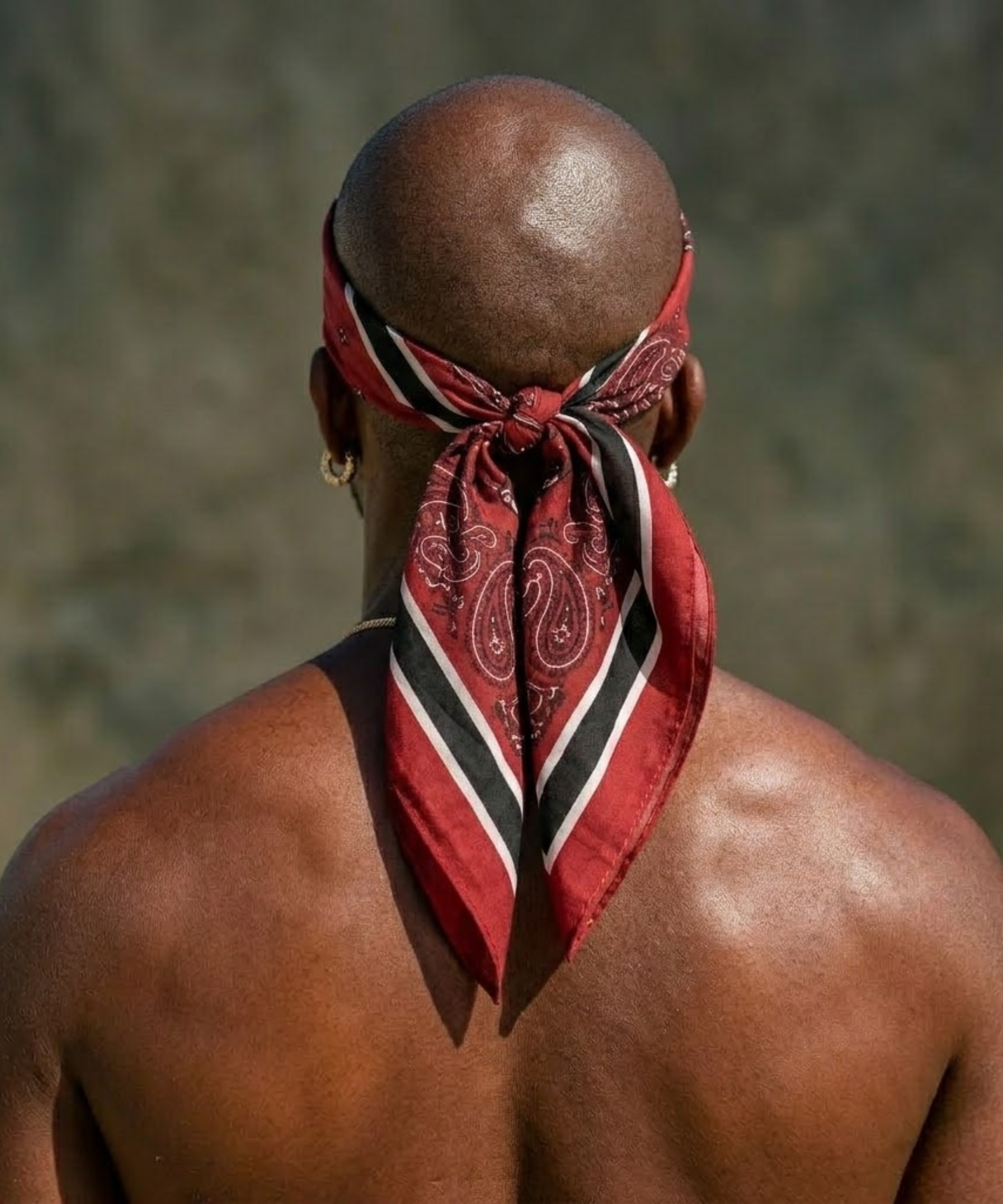 Trinidad & Tobago Paisely Flag All-over print bandana