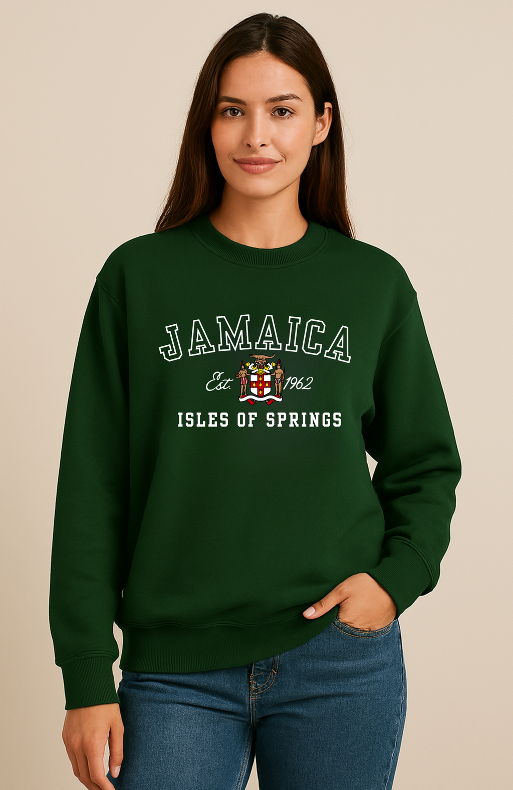 Jamaica Isles of Springs Sweatshirt - Irie Blues Boutique