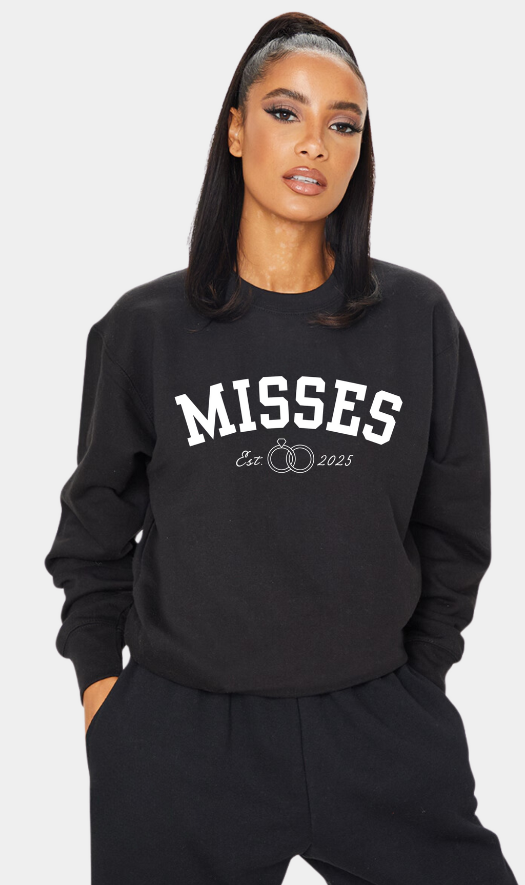 Personalized Misses Sweatshirt - Irie Blues Boutique