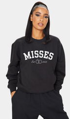 Personalized Misses Sweatshirt - Irie Blues Boutique