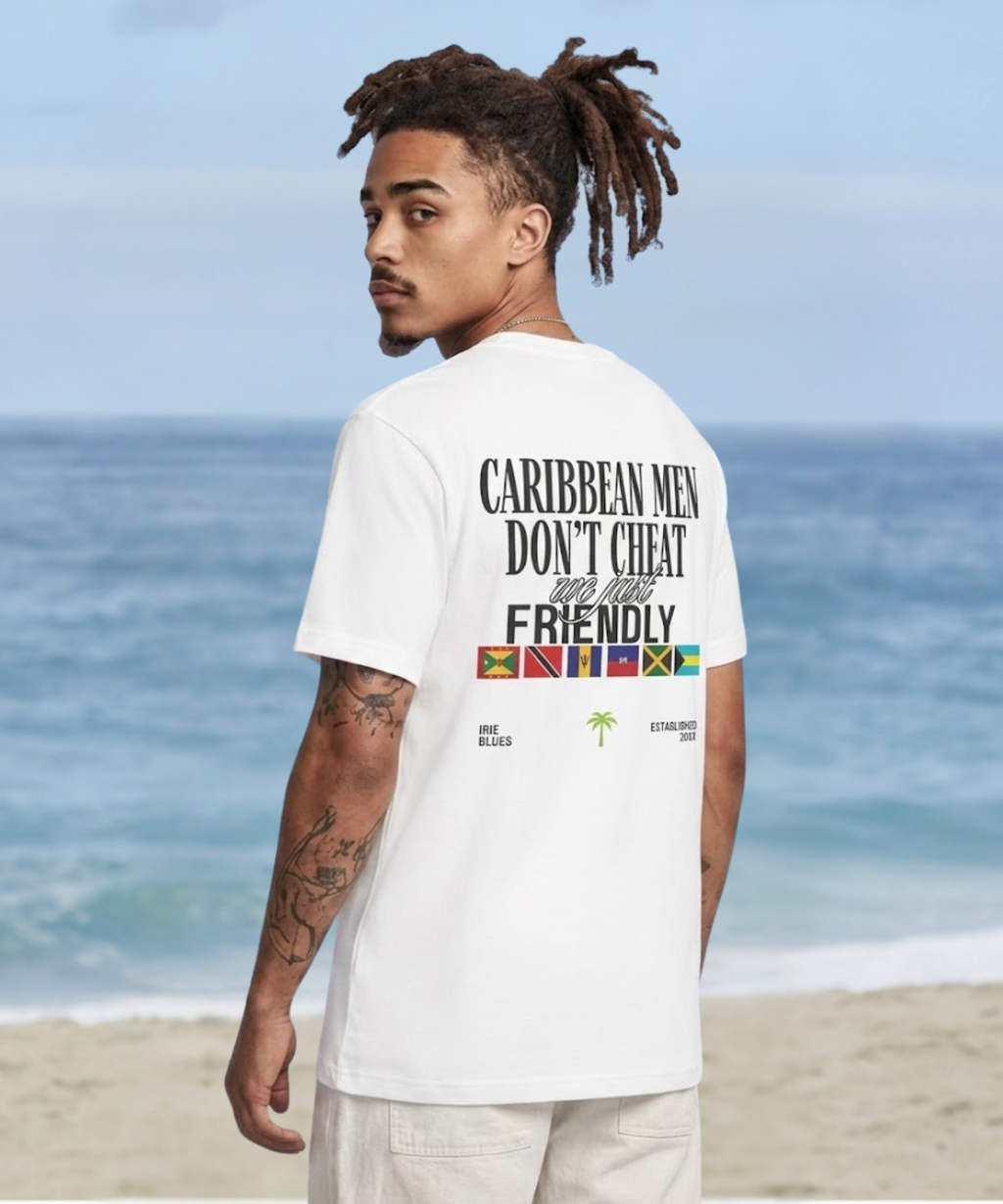 Caribbean Men Don't Cheat Friendly T-Shirt