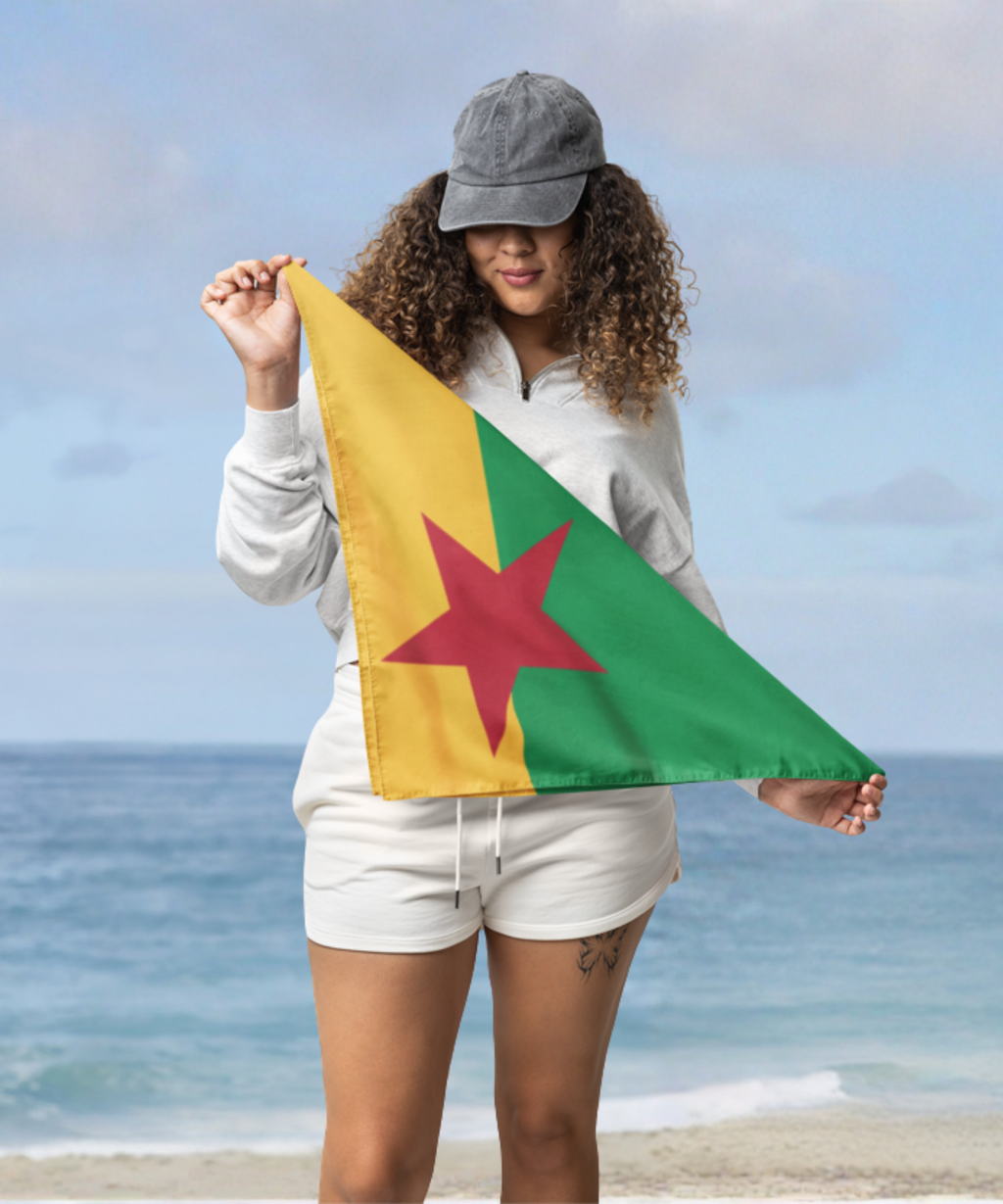 French Guiana Flag Bandana
