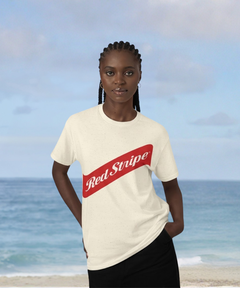Red Stripe Beer Logo Unisex T-Shirt