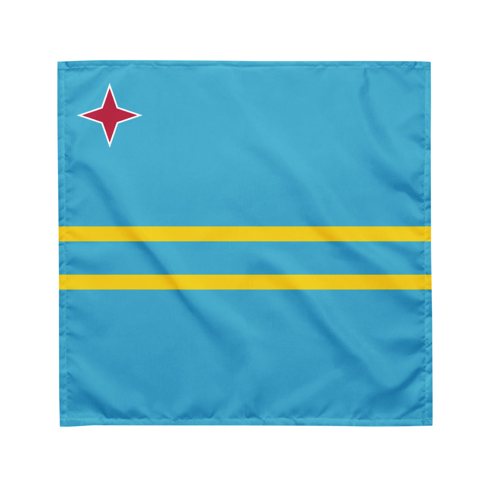 Aruba Flag All Over Print Bandana