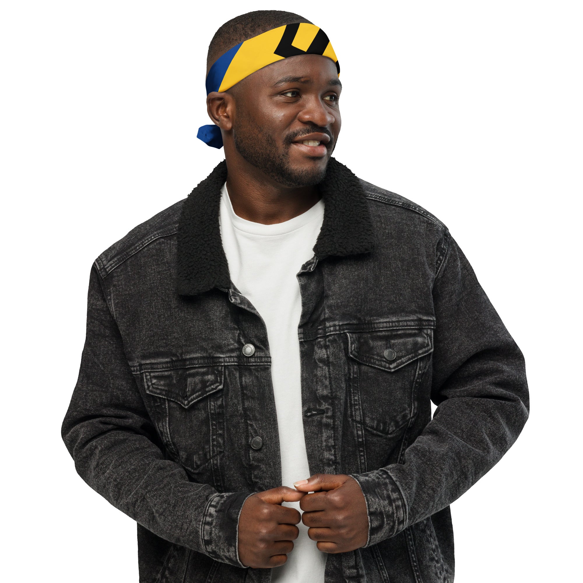 Barbados Flag Bandana - Irie Blues Boutique