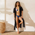 Dominican Republic Flag All Over Print Recycled String Bikini - Irie Blues Boutique