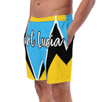 St Lucia Flag Swim Trunks