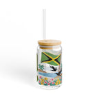 Jamaica Sipper Glass, 16oz - Irie Blues Boutique