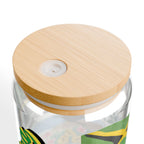 Jamaica Sipper Glass, 16oz - Irie Blues Boutique