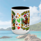 Coffee Mug with Funny Jerk Chicken - Irie Blues Boutique